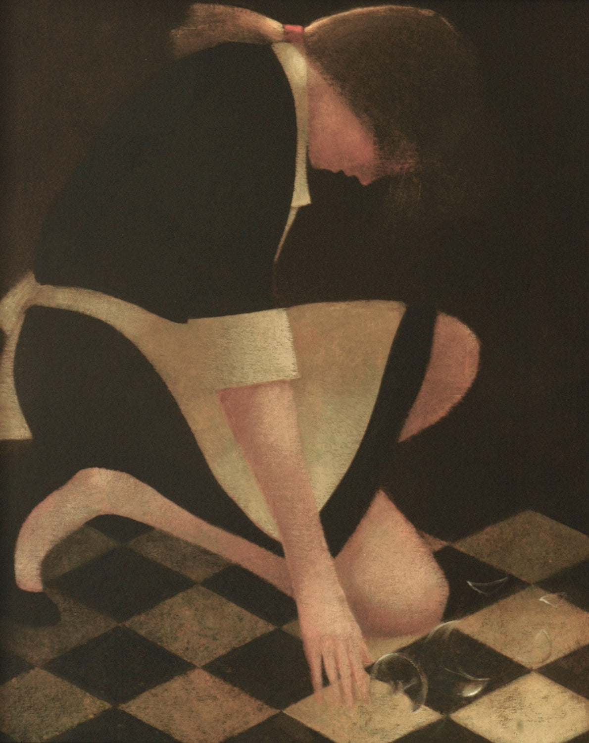Waitress - Anticipation by Clive Jebbett